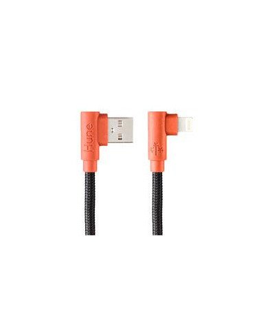 CABLE LIGHTNING HUNE HIEDRA SUSTENTABLE TRENZADO 90Aª 12M COMPATIBLE CON IPHONE CORTEZA